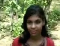 Naught indian gal has premarriage sex in the forest