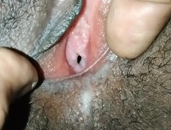 Indian drilled cum inside pussy