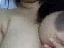Hot indian cutie show large scoops on web camera