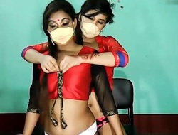 Indian lesbo - livecam teasing